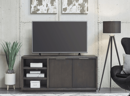 Entertainment "Oxford Basalt Grey" von Modus Furniture.