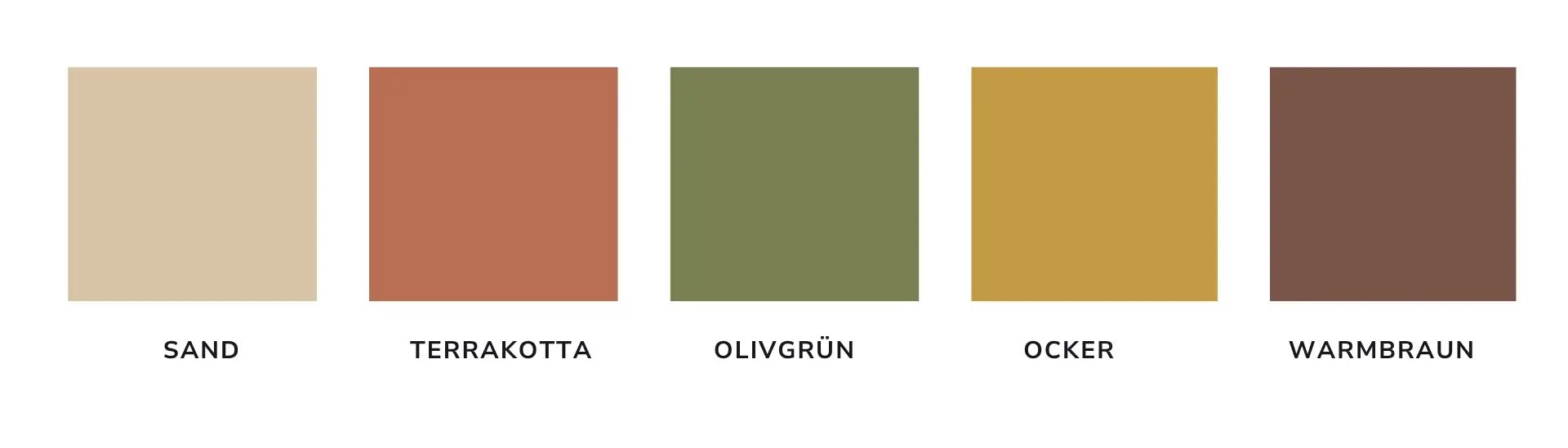 Boho Farben