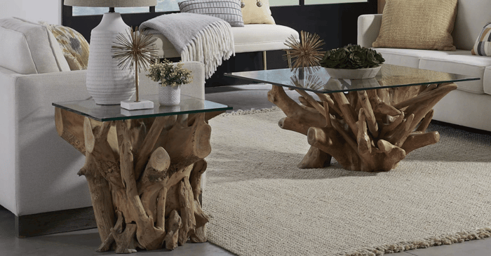 One Kollektion aus Teakholz von Modus Furniture.