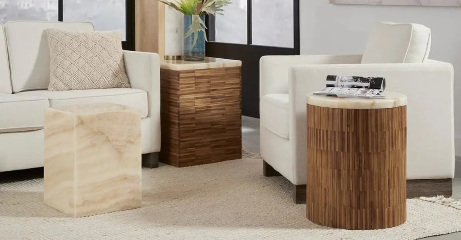 Onyx side tables by modus furniture.