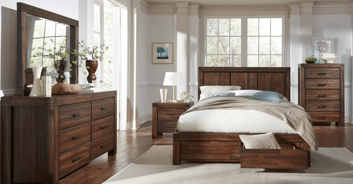 Meadow Schlafzimmer von Modus Furniture.